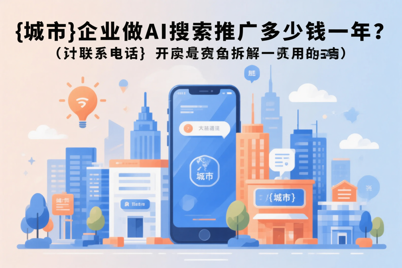 铜陵企业做AI搜索推广多少钱一年？真实费用拆解