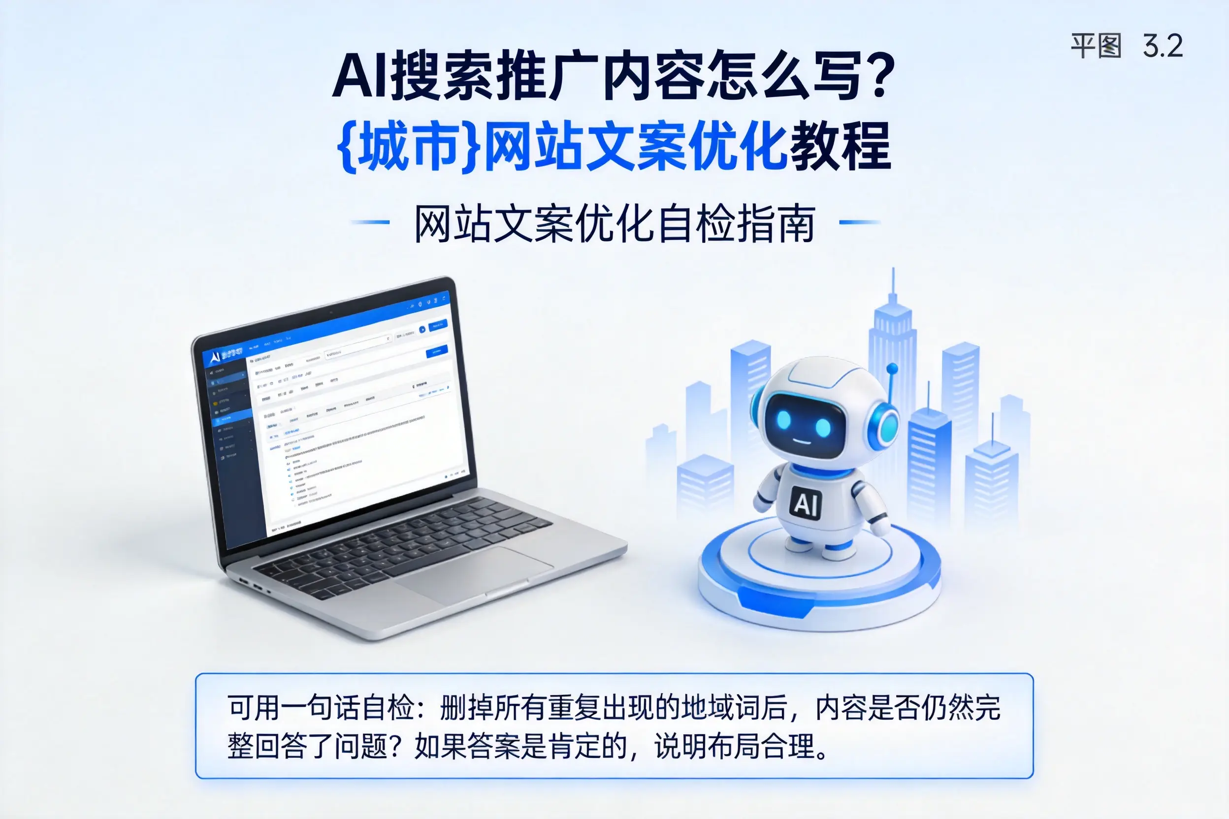 AI搜索推广内容怎么写?铜陵网站文案优化教程