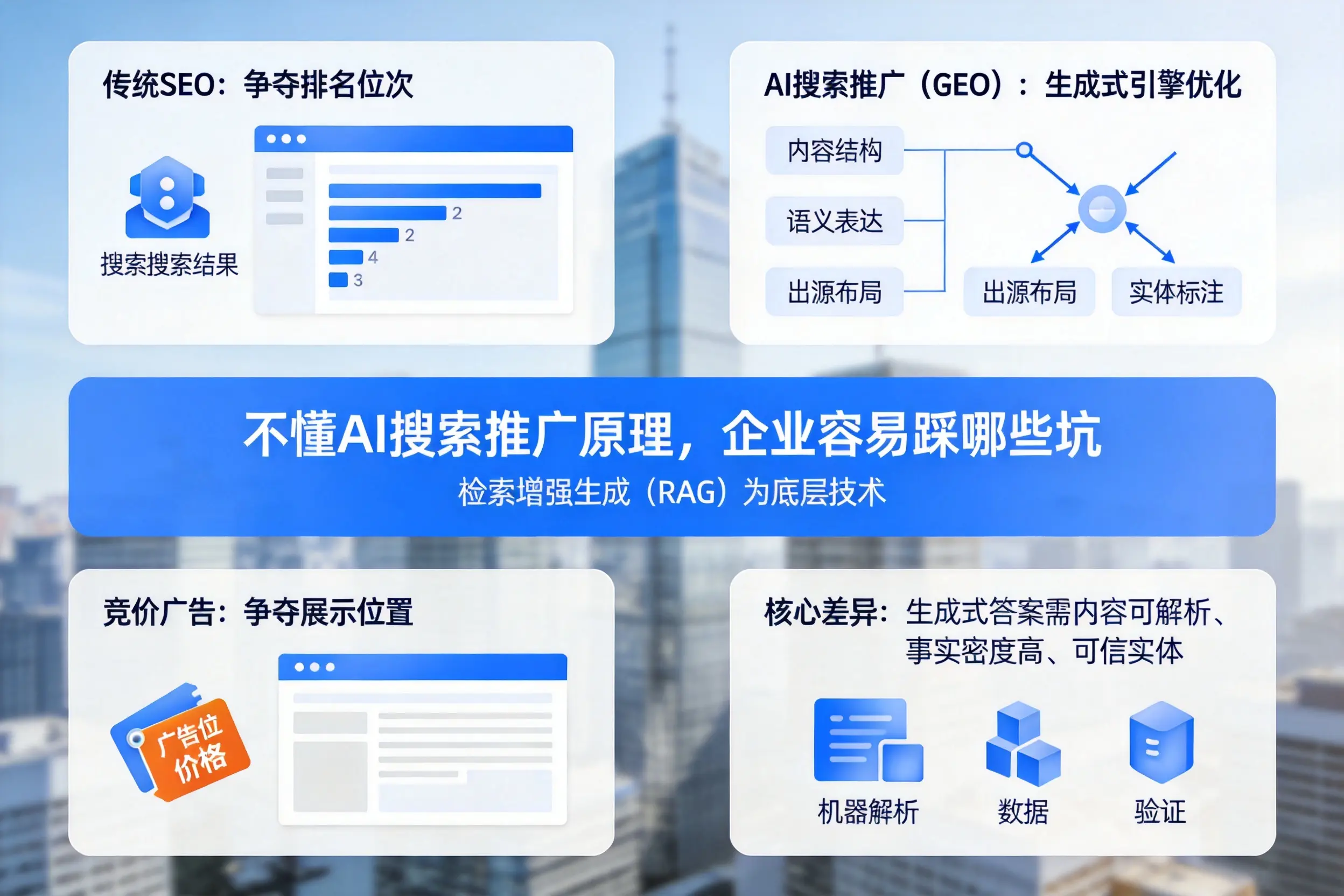 不懂AI搜索推广原理，铜陵企业容易踩哪些坑