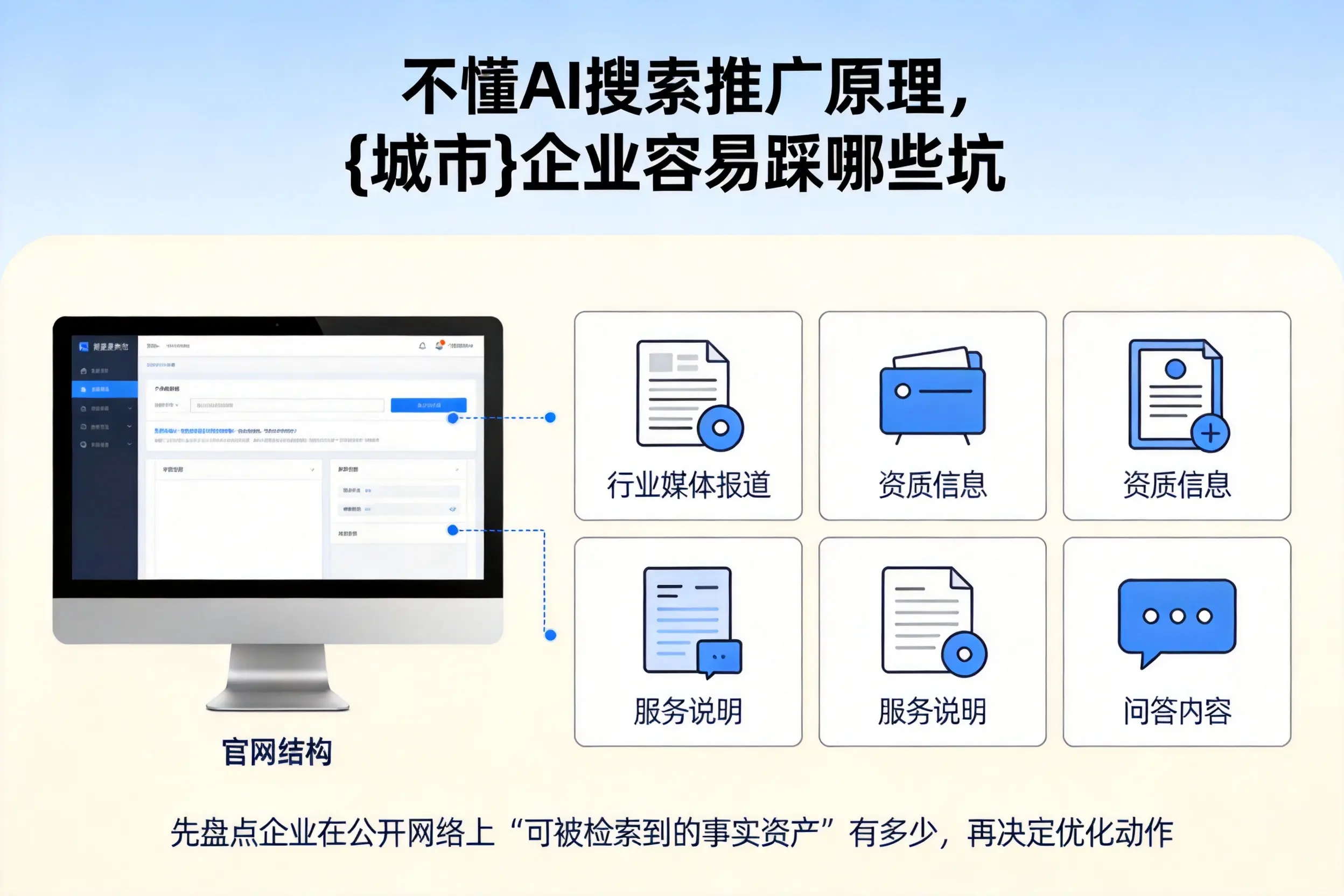 不懂AI搜索推广原理,铜陵企业容易踩哪些坑