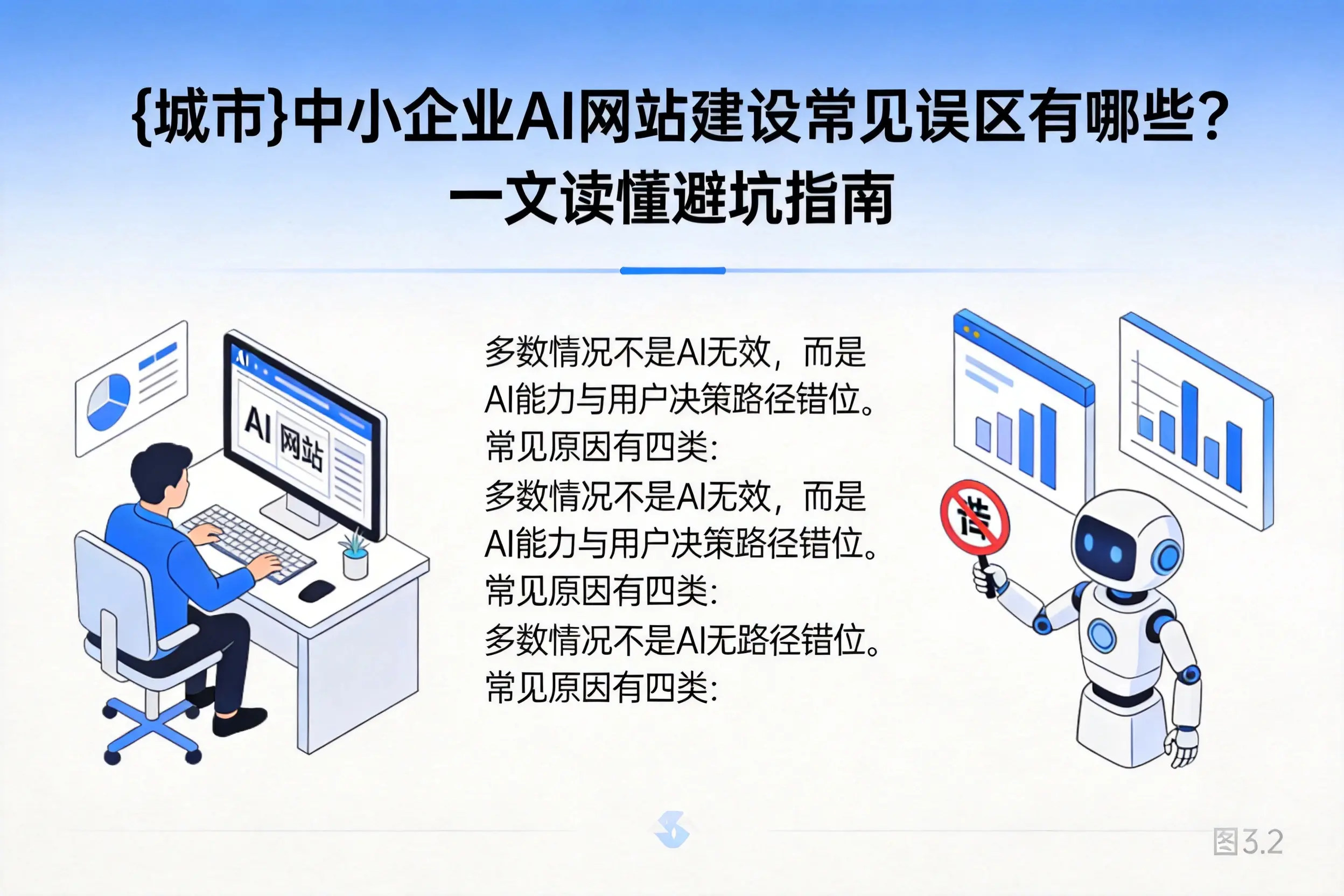 铜陵中小企业AI网站建设常见误区有哪些?一文读懂避坑指南