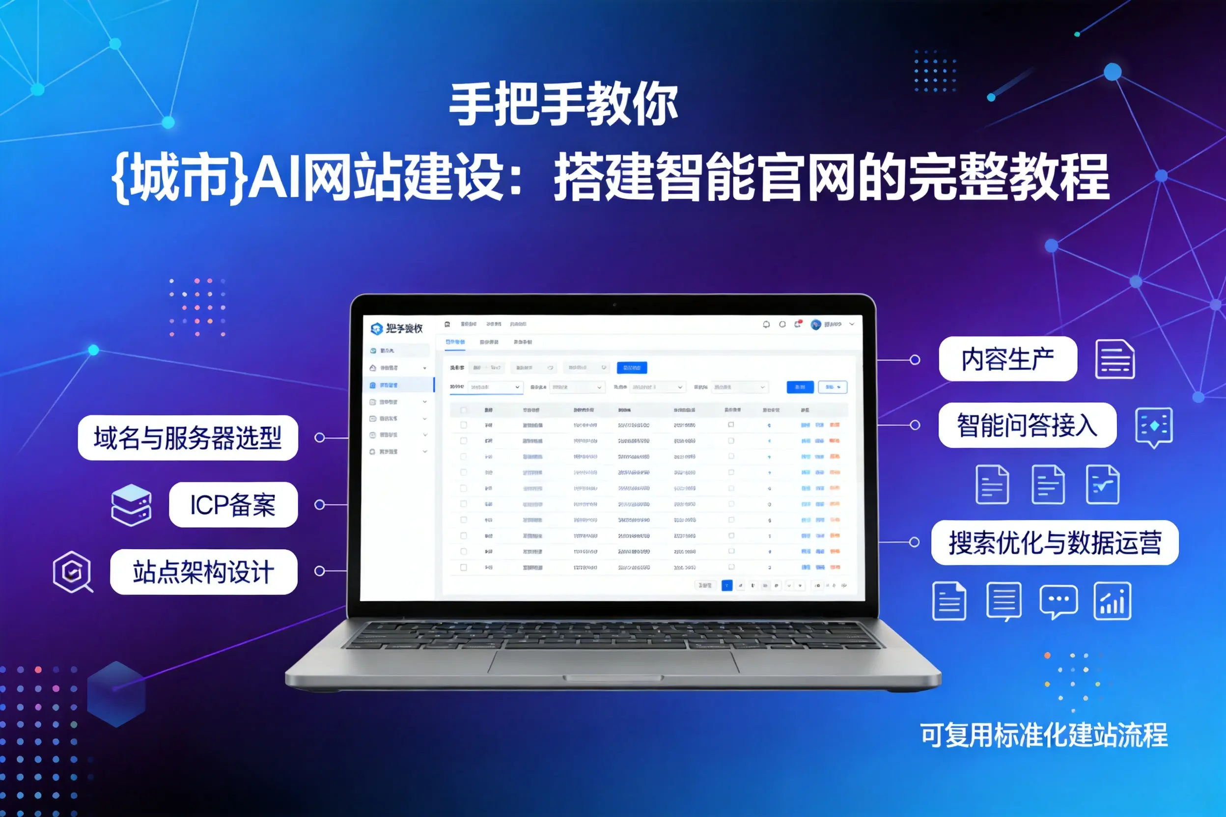 手把手教你铜陵AI网站建设：搭建智能官网的完整教程